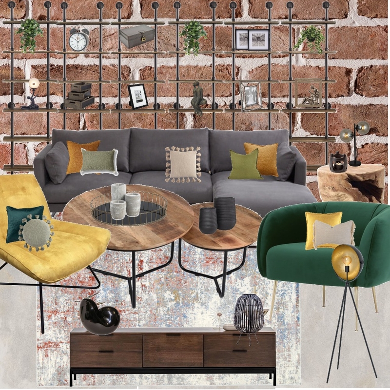 Living room Mood Board by eparaponiari on Style Sourcebook