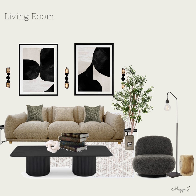 Living room Mood Board by Maygn Jamieson on Style Sourcebook