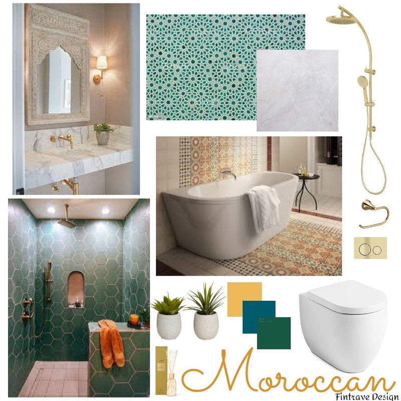 Moroccan Mood Board by yacine on Style Sourcebook