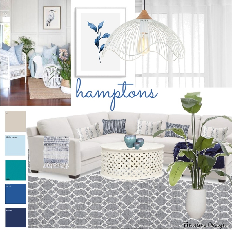 Hamptons Mood Board by yacine on Style Sourcebook