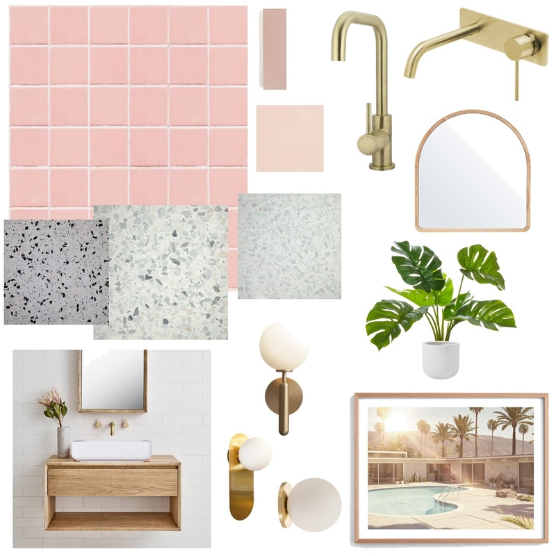 Palm Springs Bathroom Mood Board by donovansmithadventures on Style Sourcebook