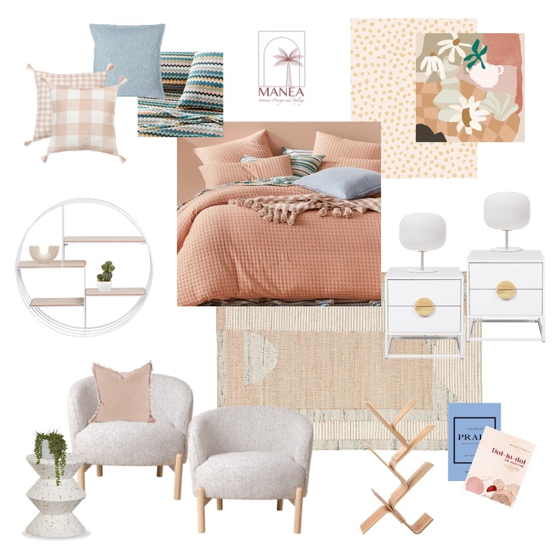 Teen Girl Bedroom Mood Board by Manea Interiors on Style Sourcebook