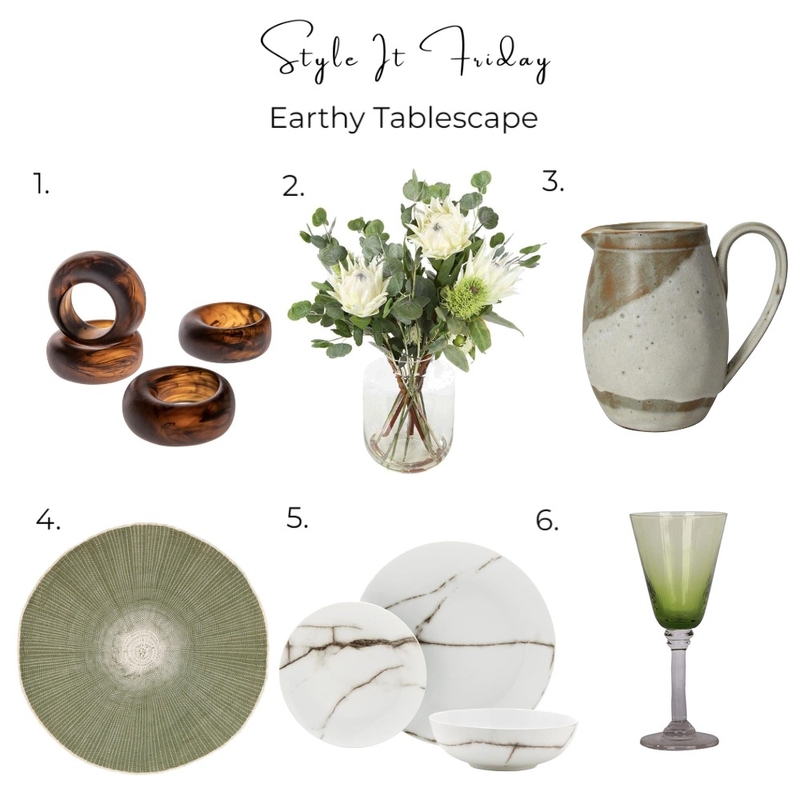 Style It Friday: Tableware Mood Board by undefined on Style Sourcebook