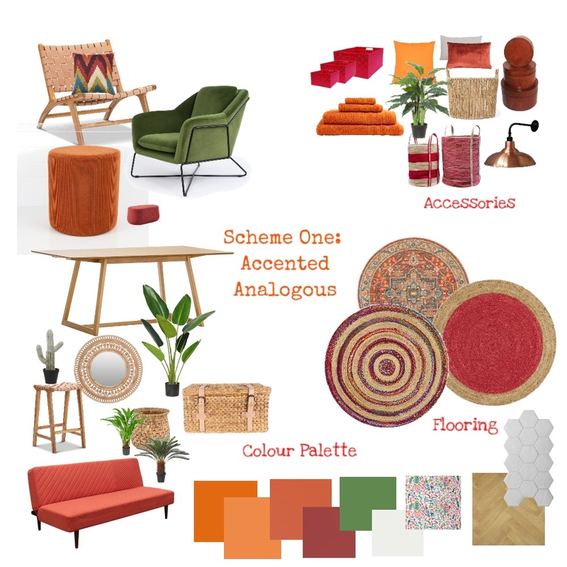 Accented analogous Mood Board by RachelLH on Style Sourcebook