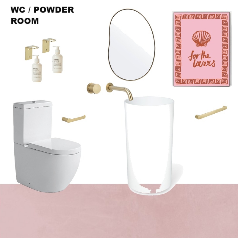 WC / POWDER ROOM Mood Board by shanibassett on Style Sourcebook