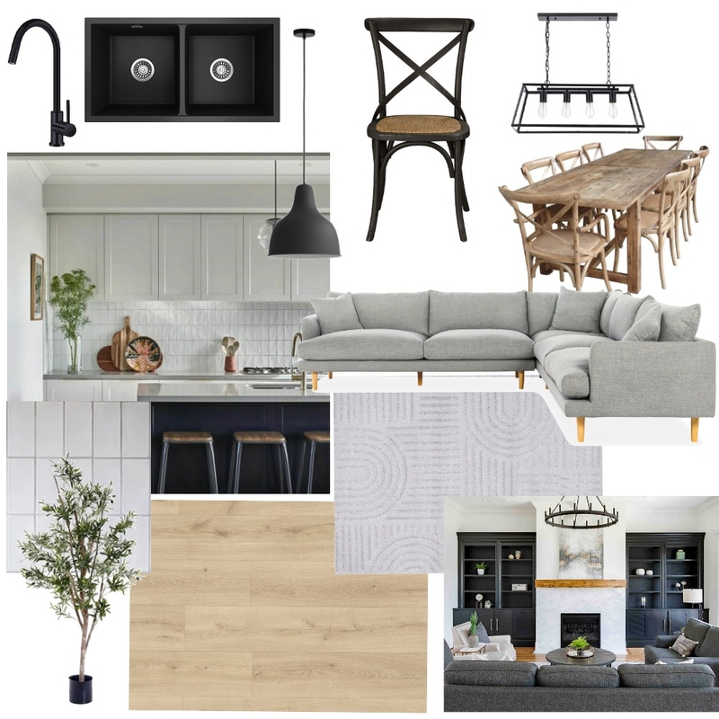 Kitchen, Living, Dining Mood Board by Seztoots on Style Sourcebook