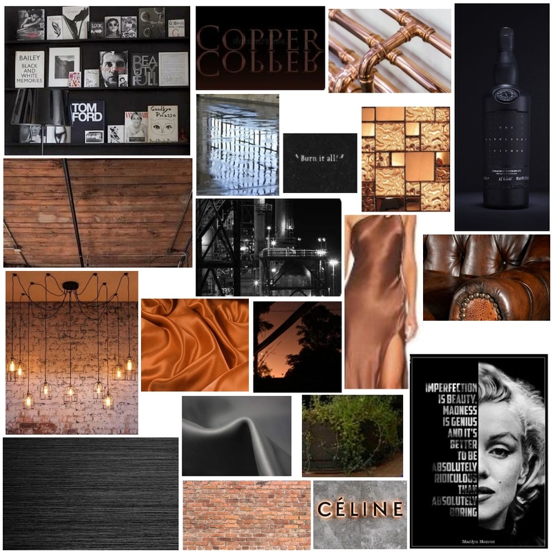 Industrial Chic Mood Board by Likah Interior Designs on Style Sourcebook