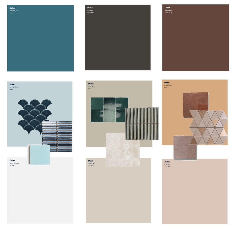 2023 Colour Trends Mood Board by Stacey Newman Designs on Style Sourcebook