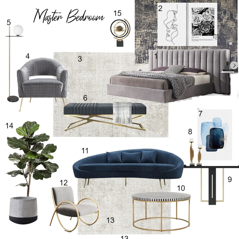 master room -first floor Mood Board by Megha on Style Sourcebook