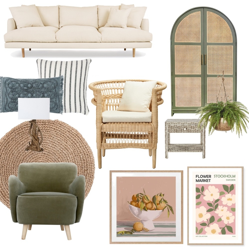 Beach House Living Room - French coast Mood Board by MeiLi@Home on Style Sourcebook