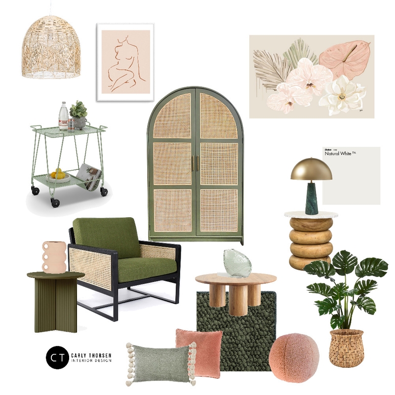 Living Room Complimentary Mood Board by Carly Thorsen Interior Design on Style Sourcebook