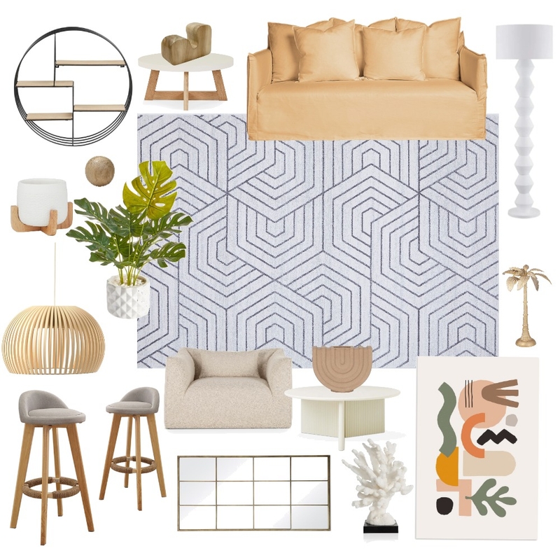 Paradise Esther Mood Board by Rug Culture on Style Sourcebook