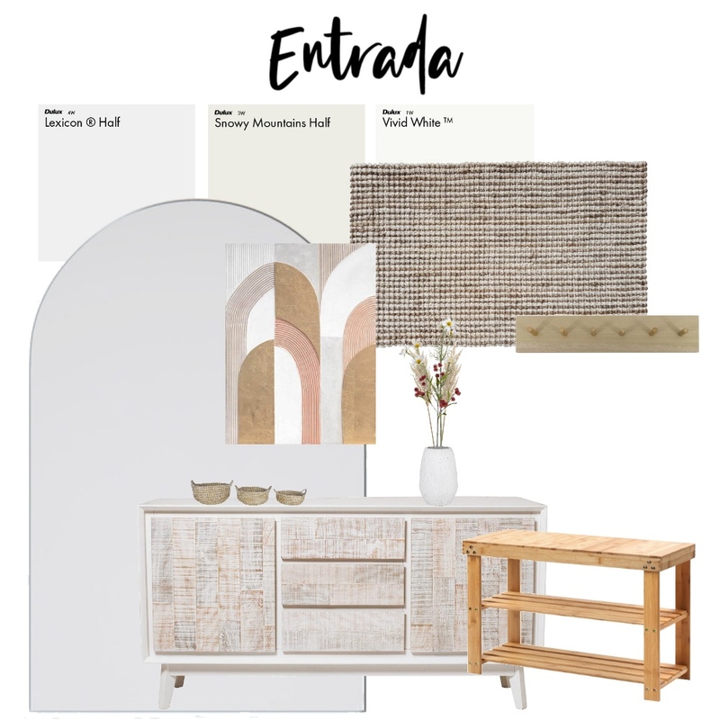Entrada Mood Board by anacdcmelo on Style Sourcebook