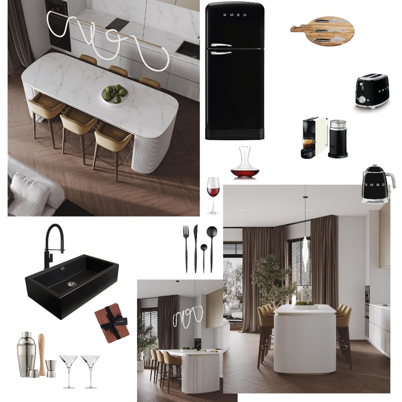 kitchen Mood Board by Maria Giannouli Designs on Style Sourcebook