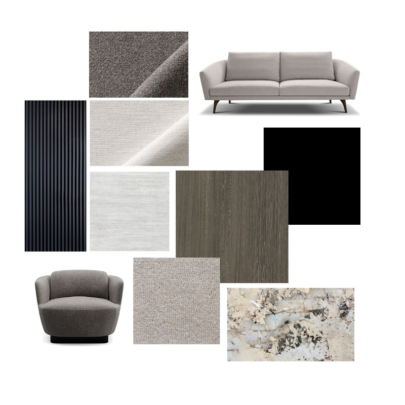 Formal Living Room and Fireplace Mood Board by DKD on Style Sourcebook