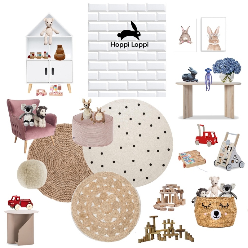 Hoppil Loppi Fair Mood Board by Swanella on Style Sourcebook