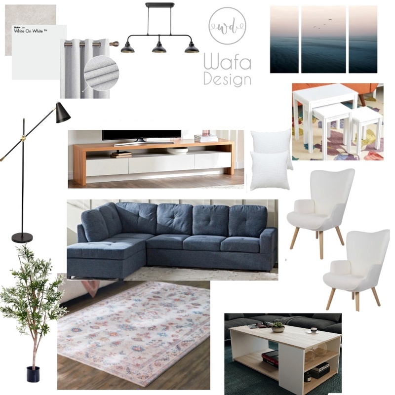 LIVING ROOM Mood Board by wafa669 on Style Sourcebook