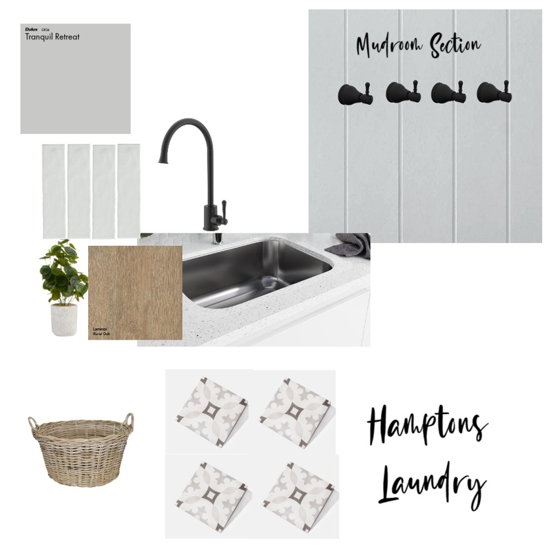 Hamptons Laundry & Mud Mood Board by ElleseP on Style Sourcebook