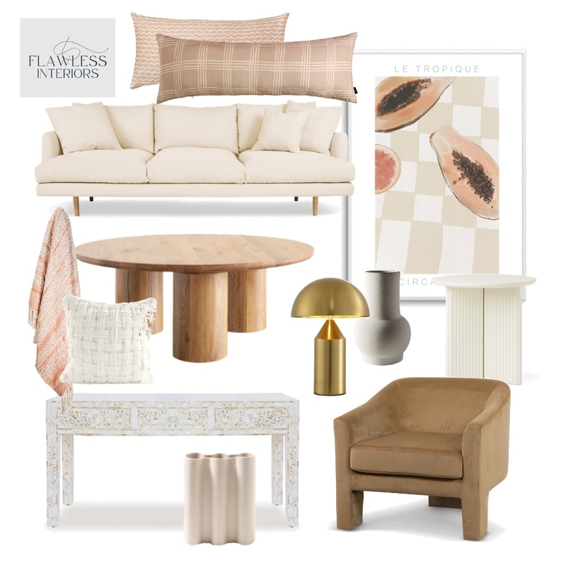 Blush Crush Mood Board by Flawless Interiors Melbourne on Style Sourcebook