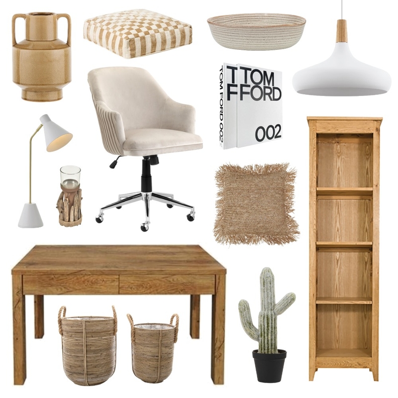 Casual Coastal Office Mood Board by Lighting Illusions on Style Sourcebook