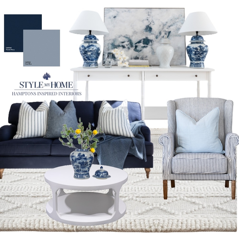 Classic Hamptons Mood Board by Style My Home - Hamptons Inspired Interiors on Style Sourcebook