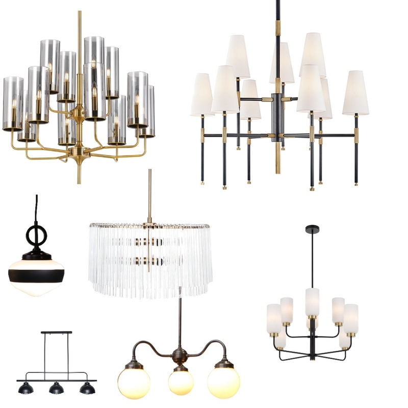 French Brassiere Lighting Mood Board by Studio Vincent on Style Sourcebook