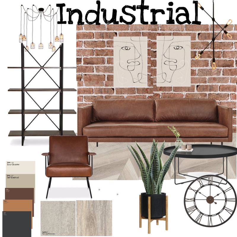 Industrial Mood Board by 1anka7 on Style Sourcebook