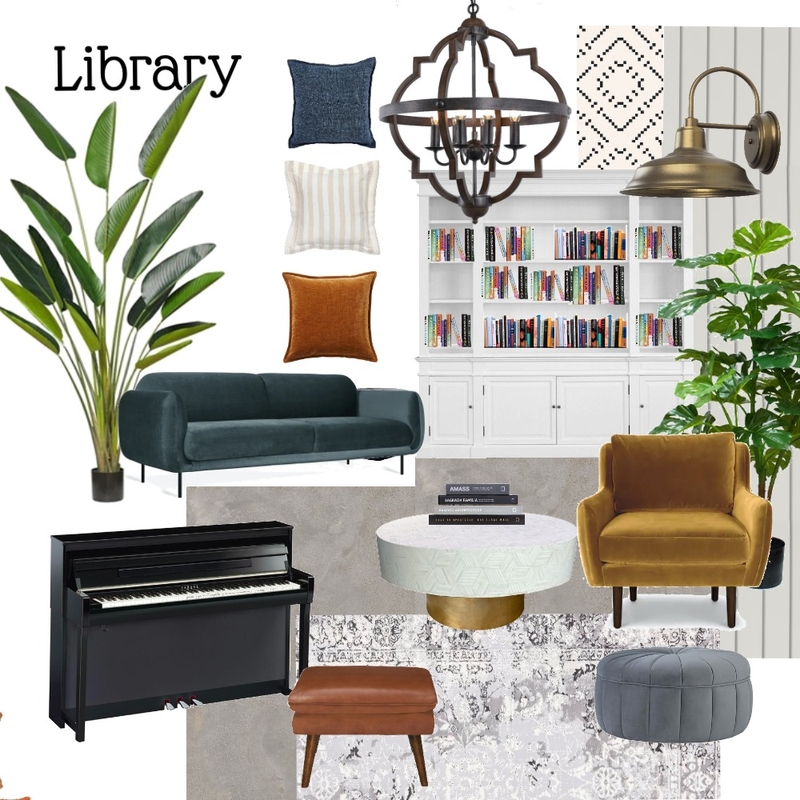 Library modified pillow and added sofa Mood Board by Erick Pabellon on Style Sourcebook