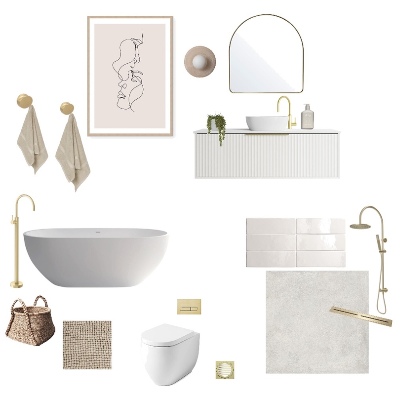Bathroom Mood Board by whitelabel on Style Sourcebook