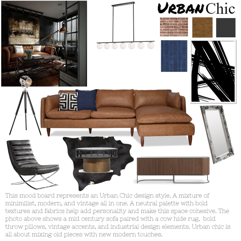 Urban Chic Mood Board Mood Board by thouse on Style Sourcebook