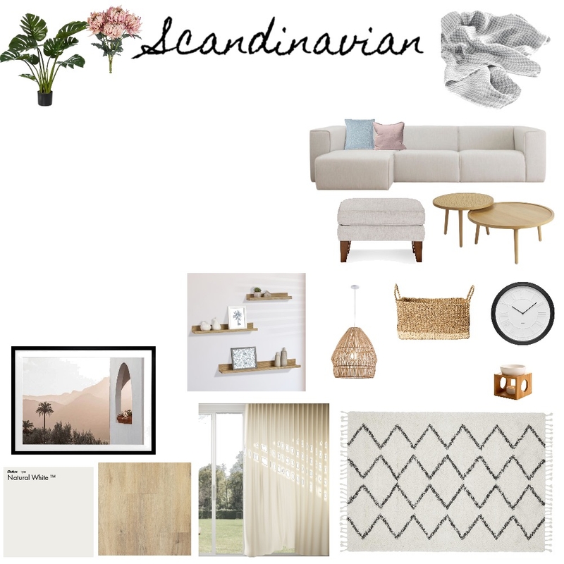 Scandinavian Mood Board Mood Board by NYQ.interiordesign@gmail.com on Style Sourcebook