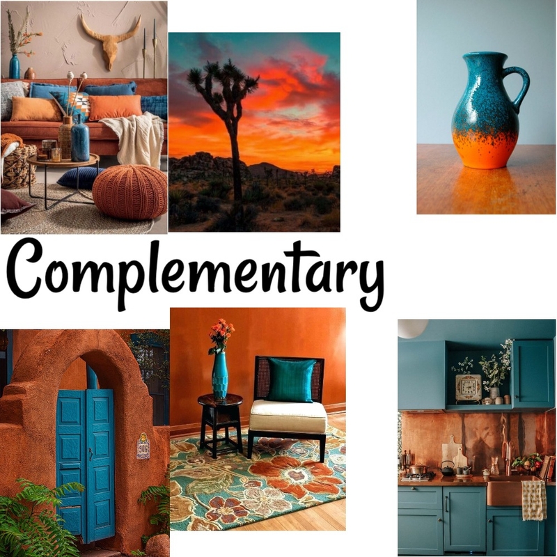 Complementary Mood Board by mishalee on Style Sourcebook