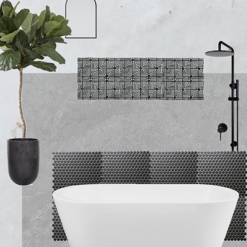 Grey Bathroom version 2 Mood Board by gemcnally@gmail.com on Style Sourcebook