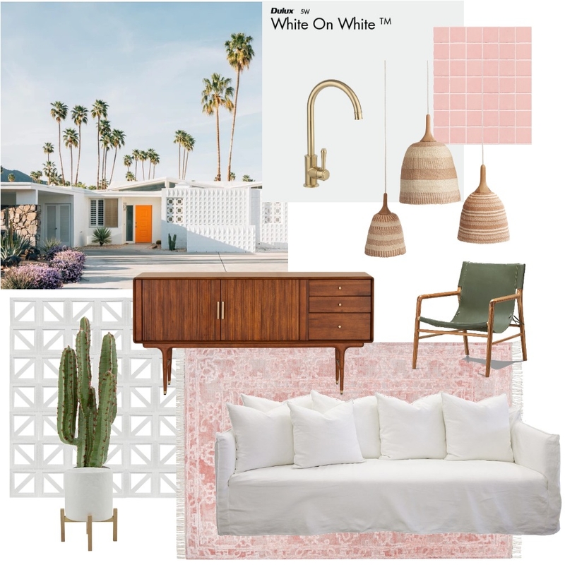 Palm Springs Mood Board by Foxtrot Interiors on Style Sourcebook