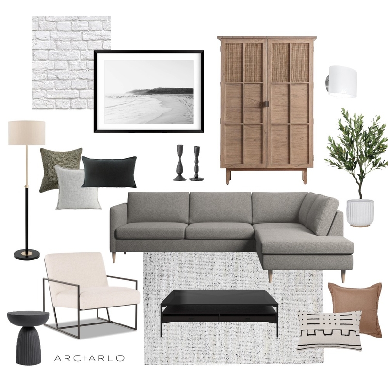 Hall Road Outdoor Living Room Mood Board by Arc and Arlo on Style Sourcebook