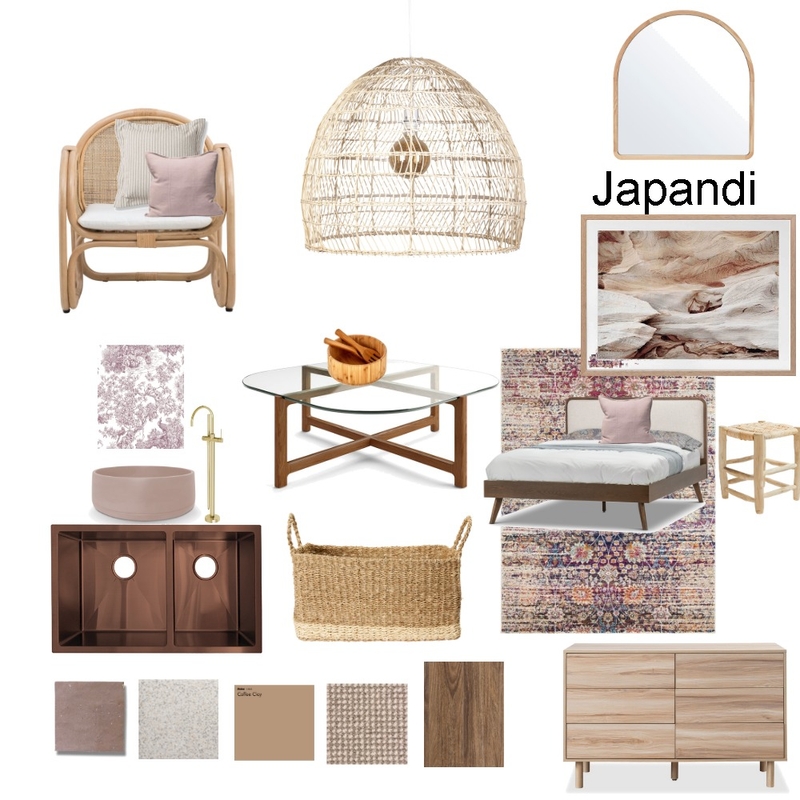 Japandi 1 Mood Board by Tammy on Style Sourcebook