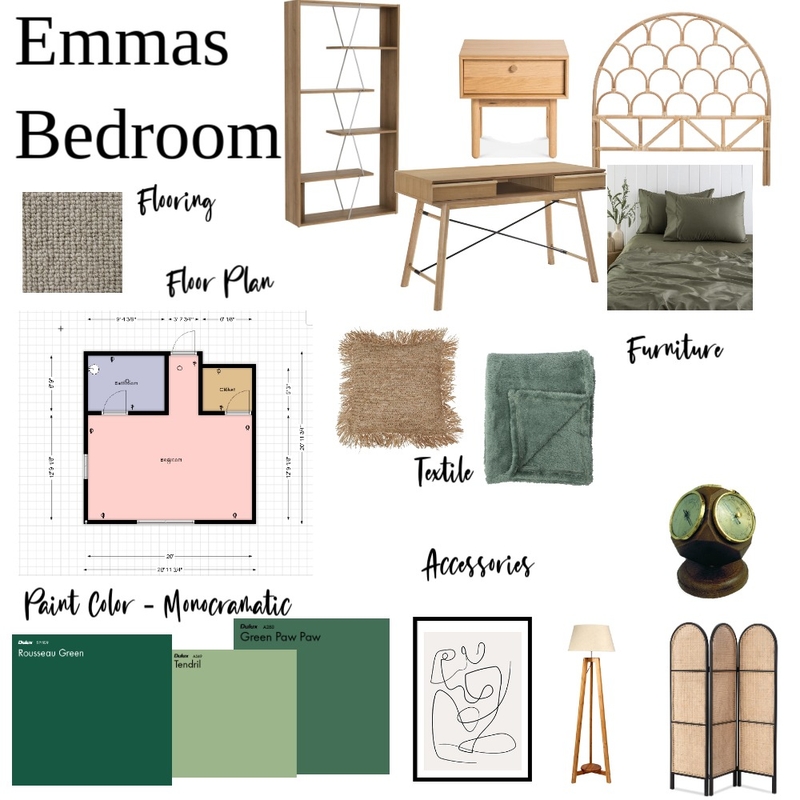 Emmas Bedroom Mood Board by emma e on Style Sourcebook