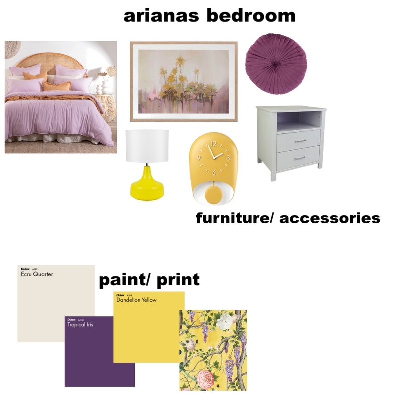 arianas bedroom Mood Board by ariana on Style Sourcebook