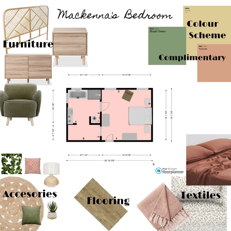 Mackenna's Bedroom Mood Board by Mackenna.f on Style Sourcebook