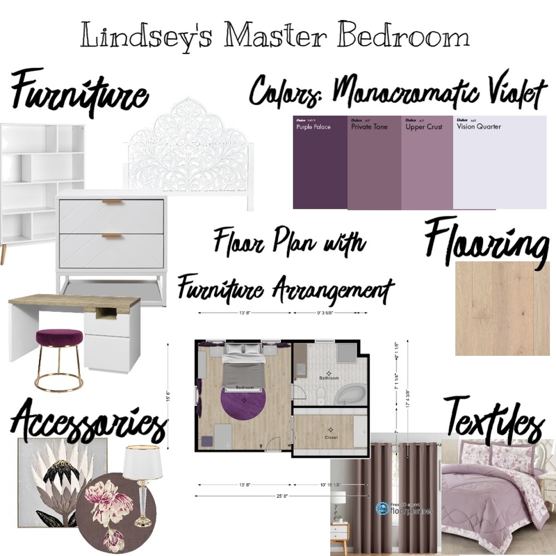 Lindsey's Master Bedroom Mood Board by lindseydunn on Style Sourcebook