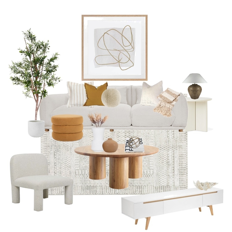 NEUTRAL LIVING Mood Board by STEPH PROPERTY STYLIST 〰 on Style Sourcebook