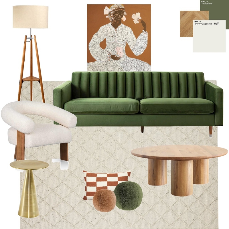 Modern Living Room Mood Board by Foxtrot Interiors on Style Sourcebook