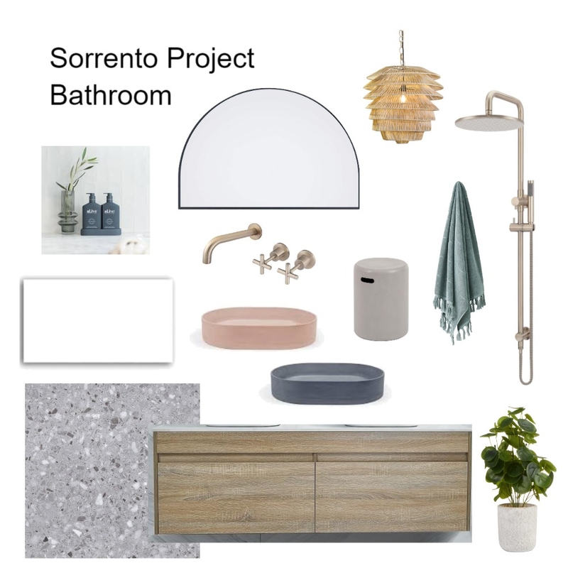 Sorrento Project Bathroom Mood Board by Melanie Finch Interiors on Style Sourcebook