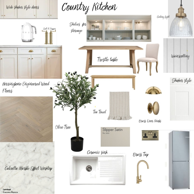 Country Kitchen Mood Board by Naomik on Style Sourcebook