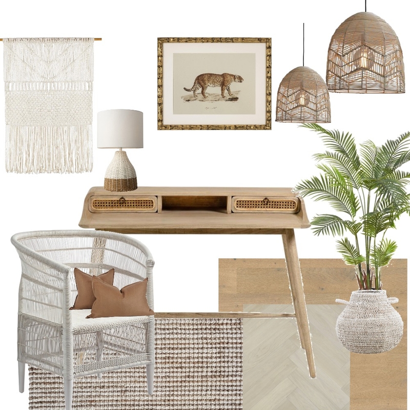 Boho office - Animal Mood Board by My Interior Stylist on Style Sourcebook