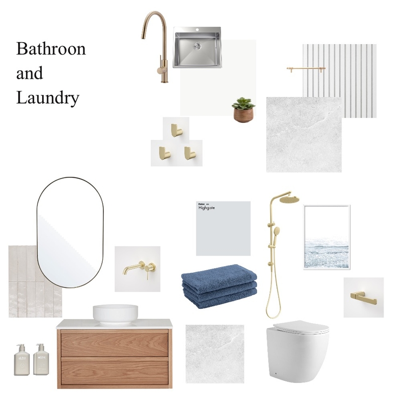 Bathroom and Laundry Mood Board by WendyJB on Style Sourcebook