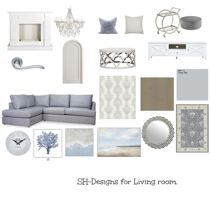 Living room by SH-Designs Mood Board by SH-Designs on Style Sourcebook
