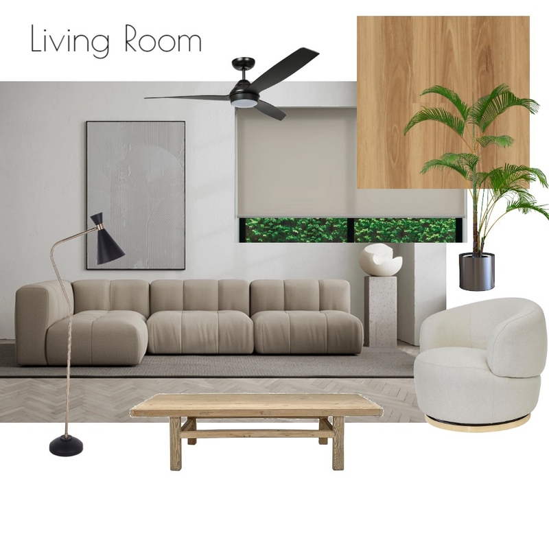 LIVING ROOM Mood Board by vassiliameim on Style Sourcebook