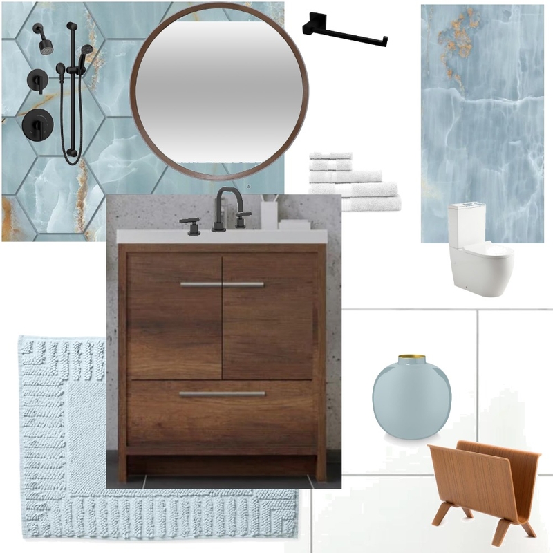 James - Bathroom - option 3 Mood Board by N.Y.A Design on Style Sourcebook