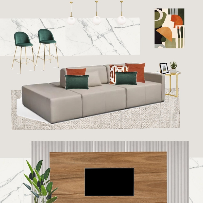 Sala Juliana & Gaspar Mood Board by Tamiris on Style Sourcebook